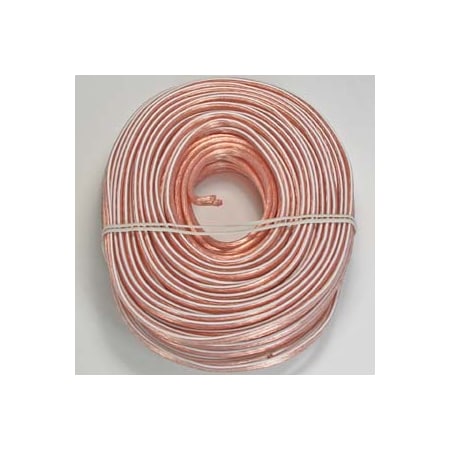 Bestlink Netware Polarized Speaker Wire Coil CCA 14AWG/2- 100ft- Clear Jacket 203611